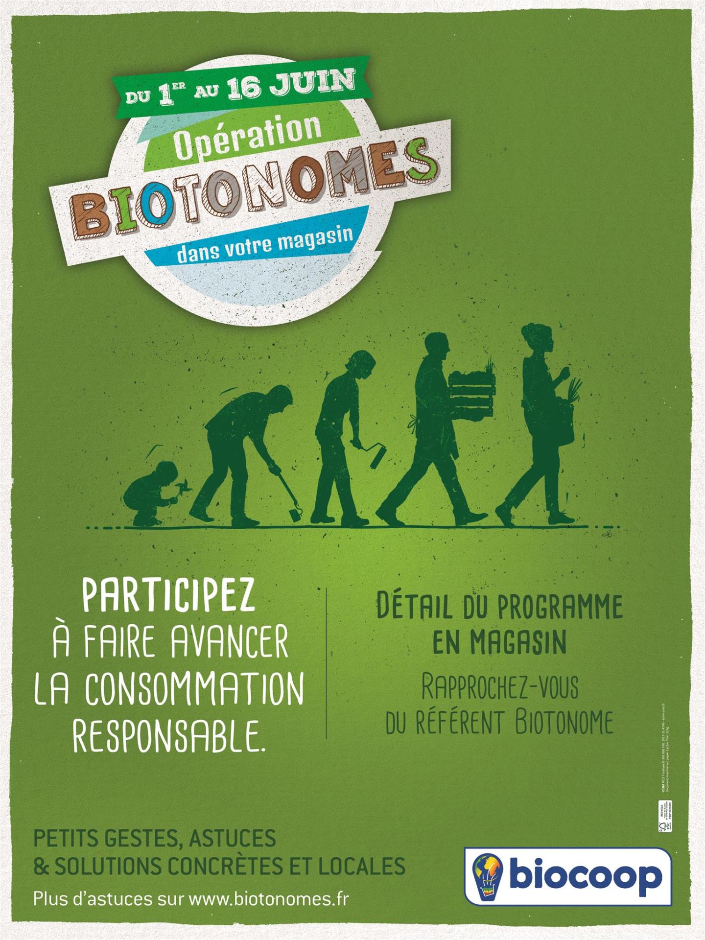 Opération Biotonomes Opération Biotonomes