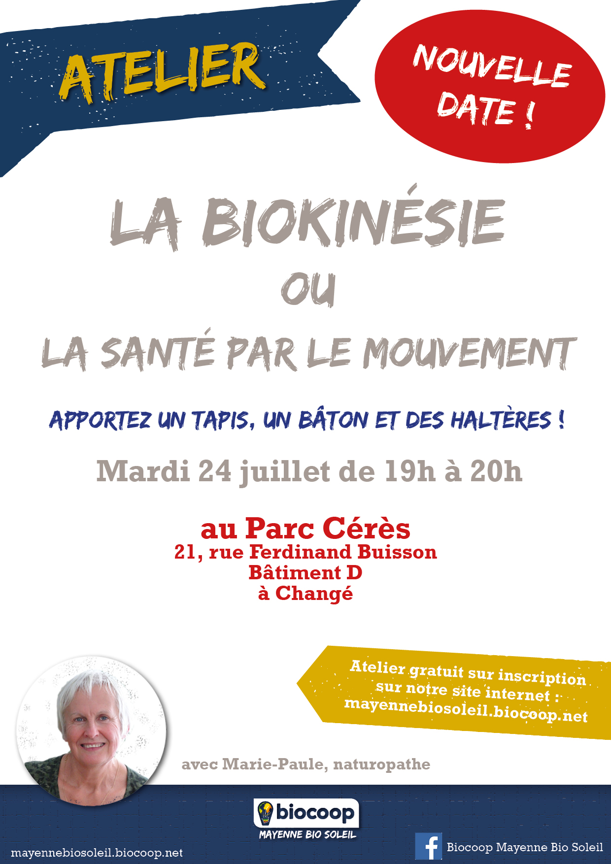 La Biokinésie ou la santé par le mouvement La Biokinésie ou la santé par le mouvement
