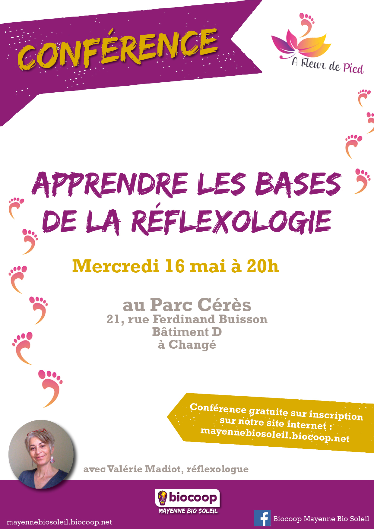 Conférence sur la réflexologie Conférence sur la réflexologie