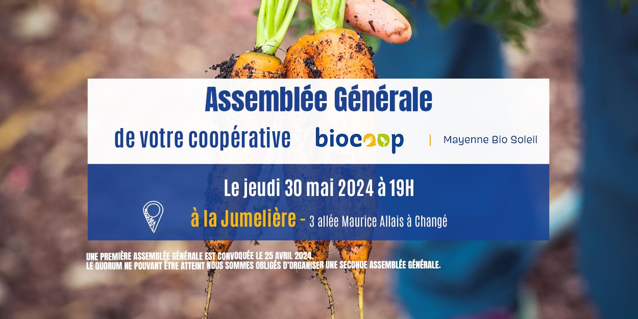 Assemblée Générale // Mayenne Bio Soleil // 30 mai 2024