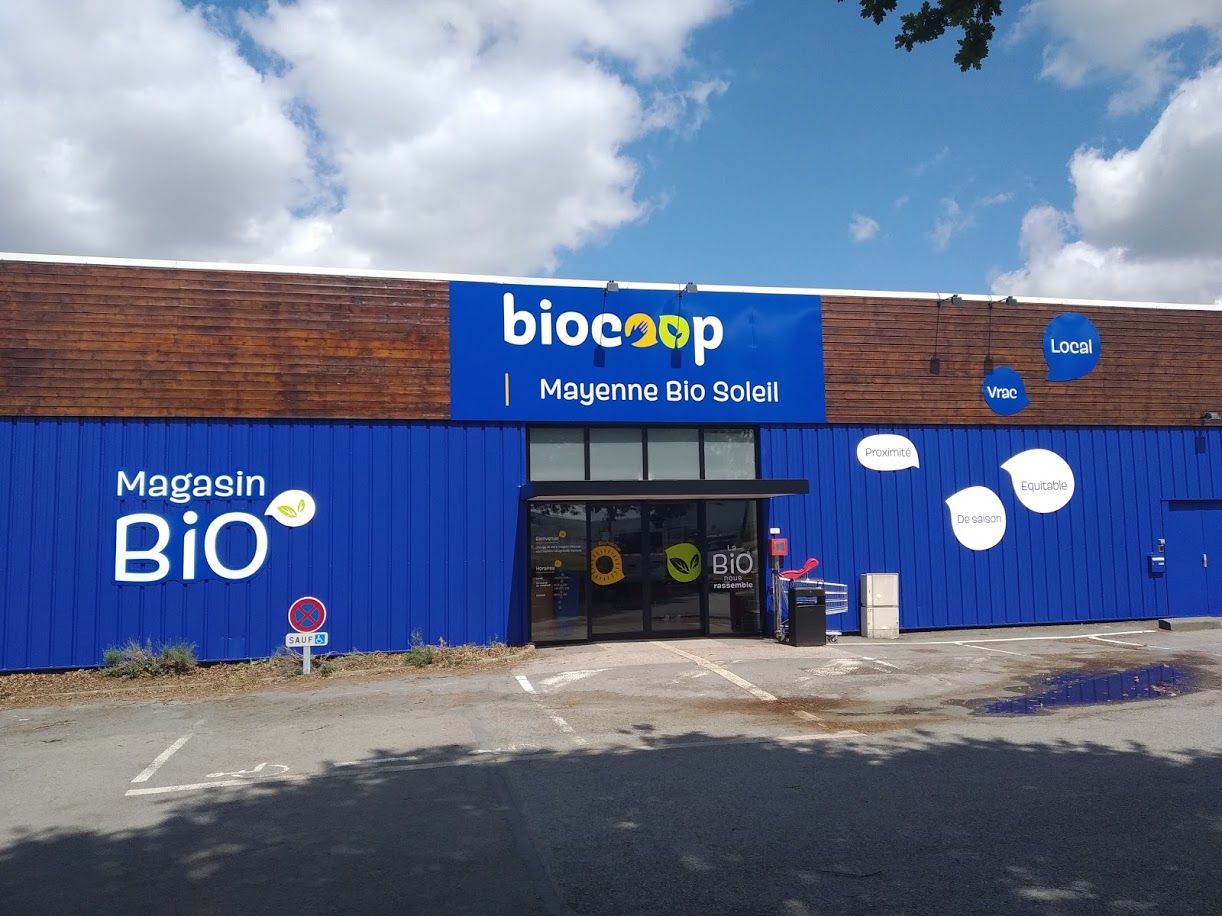 Biocoop Mayenne Bio Soleil - Magasin bio à Laval.