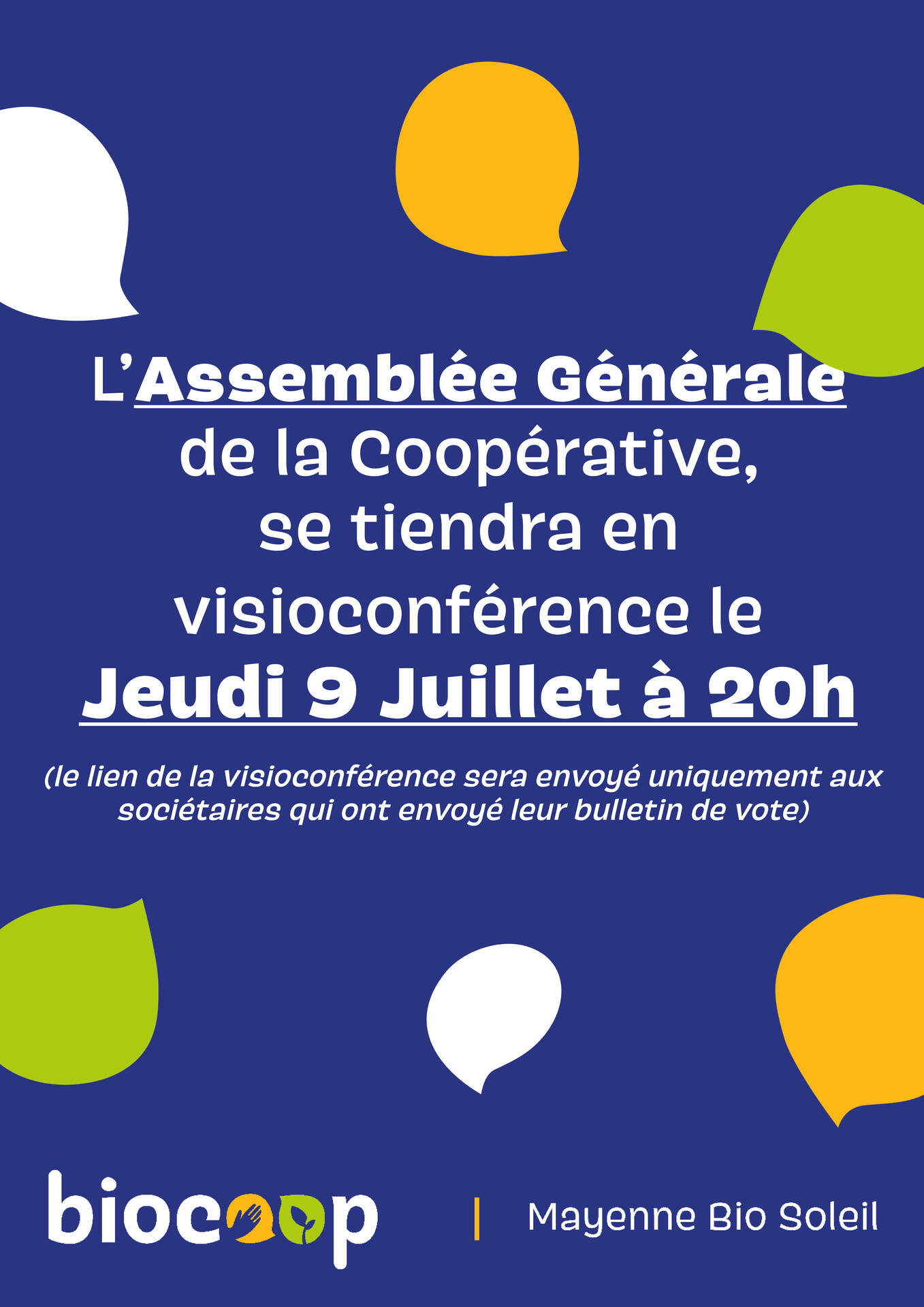 Assemblée Générale 2020 Assemblée Générale 2020