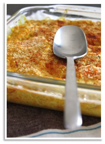 Gratin de potimarron à la tomme de Pré-en-pail Gratin de potimarron à la tomme de Pré-en-pail