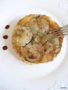 Tatin d’endives aux marrons Tatin d’endives aux marrons