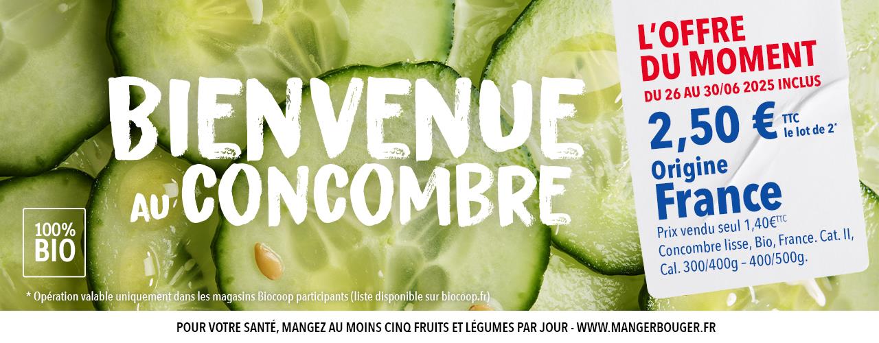 OP FEL - Concombres lisses 2025