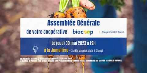 Assemblée Générale // Mayenne Bio Soleil // 30 mai 2024