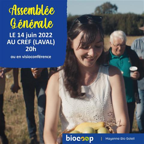 Assemblée Générale // Mayenne Bio Soleil // 14 juin 2022