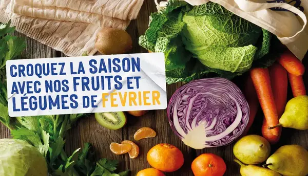 Découvrez les fruits et légumes de Février !