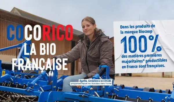 Biocoop soutien historique des paysan.ne.s bio français.e.s