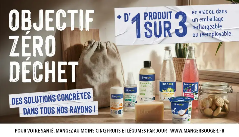Biocoop : pionniers de la réduction des déchets
